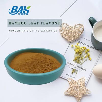 Flavonoid 24%-van het het Supplementbamboe van de Leverbescherming het Bladuittreksel