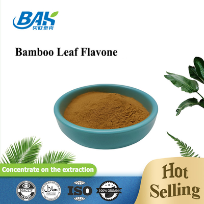 Flavonoid 24%-van het het Supplementbamboe van de Leverbescherming het Bladuittreksel