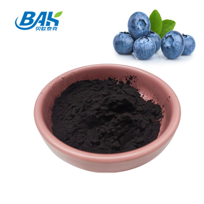 Hoge zuiverheidsgraden Beberry Anthocyanin Extract Supplement Anti Aging Vaccinium Myrtillus Poeder