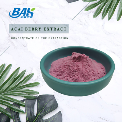 Anti-oxidant Anthocyanine Extract Supplement Acai Berry Extract Poeder 5% - 25%