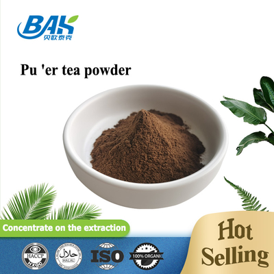 Bulk Wholesale Wateroplosbaar Pu Er Theepulver BAK Instant Tea Powder
