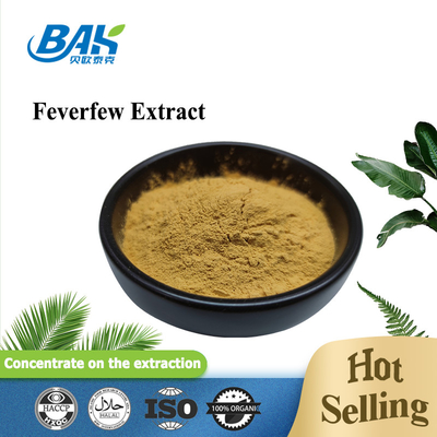 00,3% -1,2% Parthenolide Voedingssupplement Poeder Koortsbevorderend Extract Geel Bruin Poeder