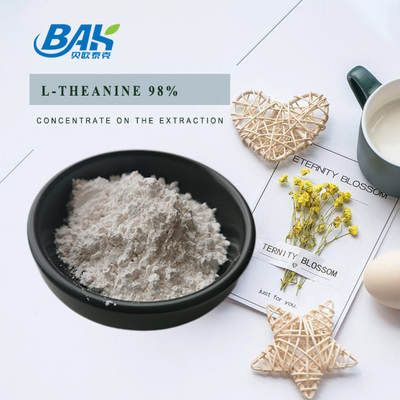 CAS NO 3081-61-6 Natuurlijk kruidenextract voor gezond eten Groene thee extract poeder Theanine 98% poeder