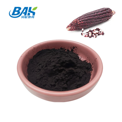 BAK Factory Groothandel Anthocyanine 35% Zea Mays Purple Corn Extract Dark Purple Powder