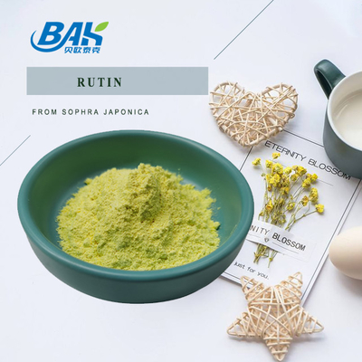 Natuurlijke cosmetische ingrediënten 95% Rutin Sophora Japonica Extract Geel poeder