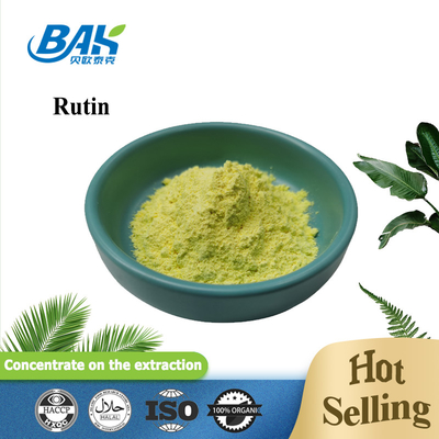 Natuurlijke cosmetische ingrediënten 95% Rutin Sophora Japonica Extract Geel poeder
