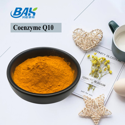 Anti het Verouderen Coenzyme Q10 poedert 40 Mesh Yellow To Orange Crystalline Poeder