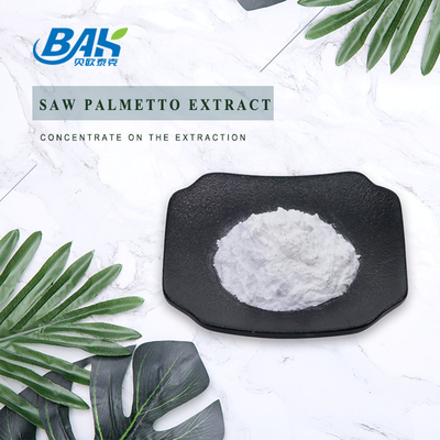 Fabriekslevering Saw Palmetto-extract 25% 35% 45% vetzuren Serenoa Repens wit poeder