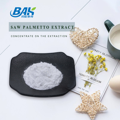 Fabriekslevering Saw Palmetto-extract 25% 35% 45% vetzuren Serenoa Repens wit poeder