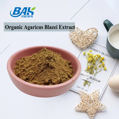 10% - 50% Polysaccharide Mushroom Extract Supplement Biologisch Agaricus Blazei Extract