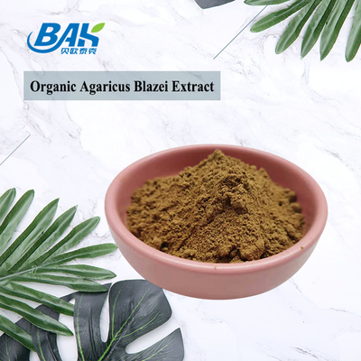 10% - 50% Polysaccharide Mushroom Extract Supplement Biologisch Agaricus Blazei Extract