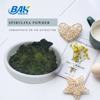 100% het organische Spirulina-Donkergroene Poeder van het Capsulevoedselsupplement