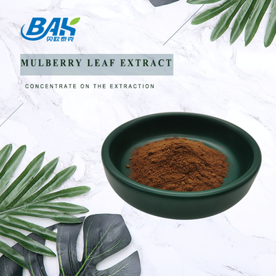 BAK Factory Groothandel Puur Fruit 10% Mulberry Leaf Extract Supplement Bruin Poeder
