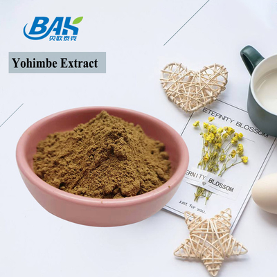 5%-98% Yohimbe-het Uittreksel 100% gaat 80 Mesh Corynanthe Yohimbe L Bruin Geel Poeder over