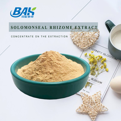 Warm verkoop Polygonatum Sibiricum Red Rhizome Extract Immuunverbeterende supplementen 10:1 20:1