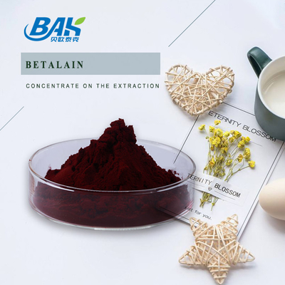 Extract van bietenwortel Natuurlijke levensmiddelenadditieven Betalain donkerrood poeder 7659-95-2