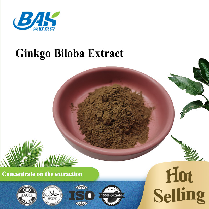 CAS 90045-36-6 Ginkgo Biloba-extract Flavonenglycosiden 24% Terpeenlactories 6%