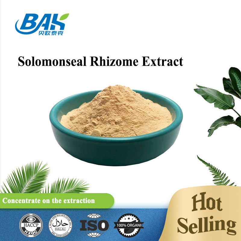 Warm verkoop Polygonatum Sibiricum Red Rhizome Extract Immuunverbeterende supplementen 10:1 20:1